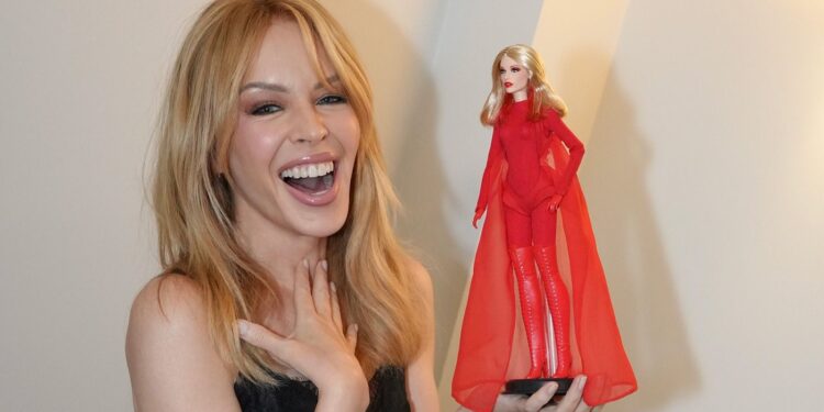 Kylie Minogue, Barbie oldu