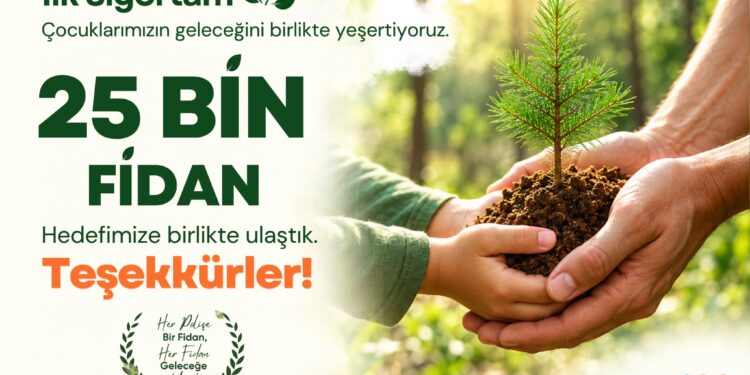UNICO SİGORTA’DAN ÜÇ YILDA 65 BİN FİDAN BAĞIŞI